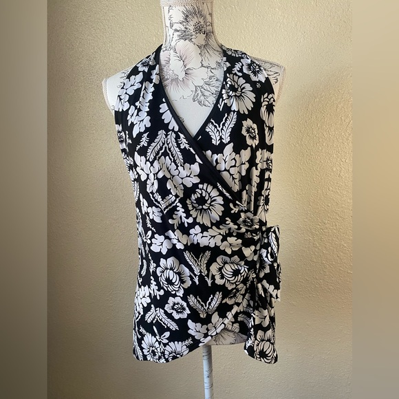 White House Black Market Tops - WHBM (White House/Black Market) backless halter top